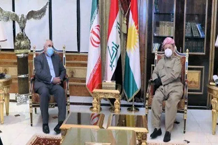 مسعود بارزانی: اقلیم کردستان هرگز به محلی برای تهدید منافع و امنیت ایران تبدیل نخواهد شد