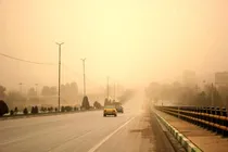 خیزش گرد و خاک در نقاط مختلف استان کرمان