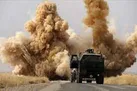 یک کاروان لجستیک نظامیان آمریکایی هدف قرار گرفت