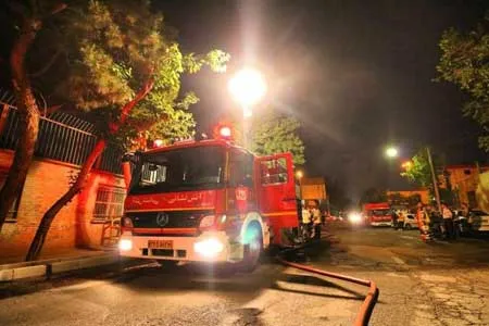 زن آتش‌ افروز دستگیر شد