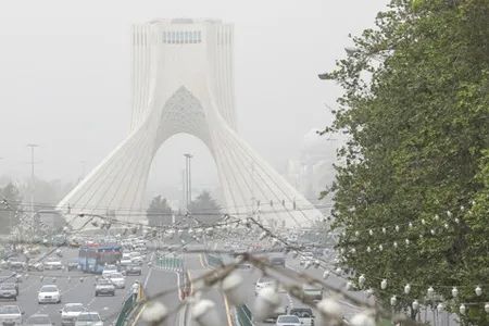 تداوم گرد و غبار در تهران | افزایش تدریجی دما از چهارشنبه