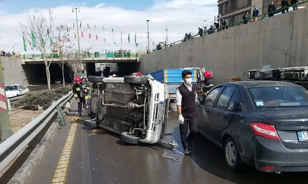 جان باختن ۱۱۲ نفر در حوادث ترافیکی شهری استان کرمان