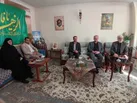 دیدار فرماندار ویژه کرج با خانواده شهید علی جوادی‌پور