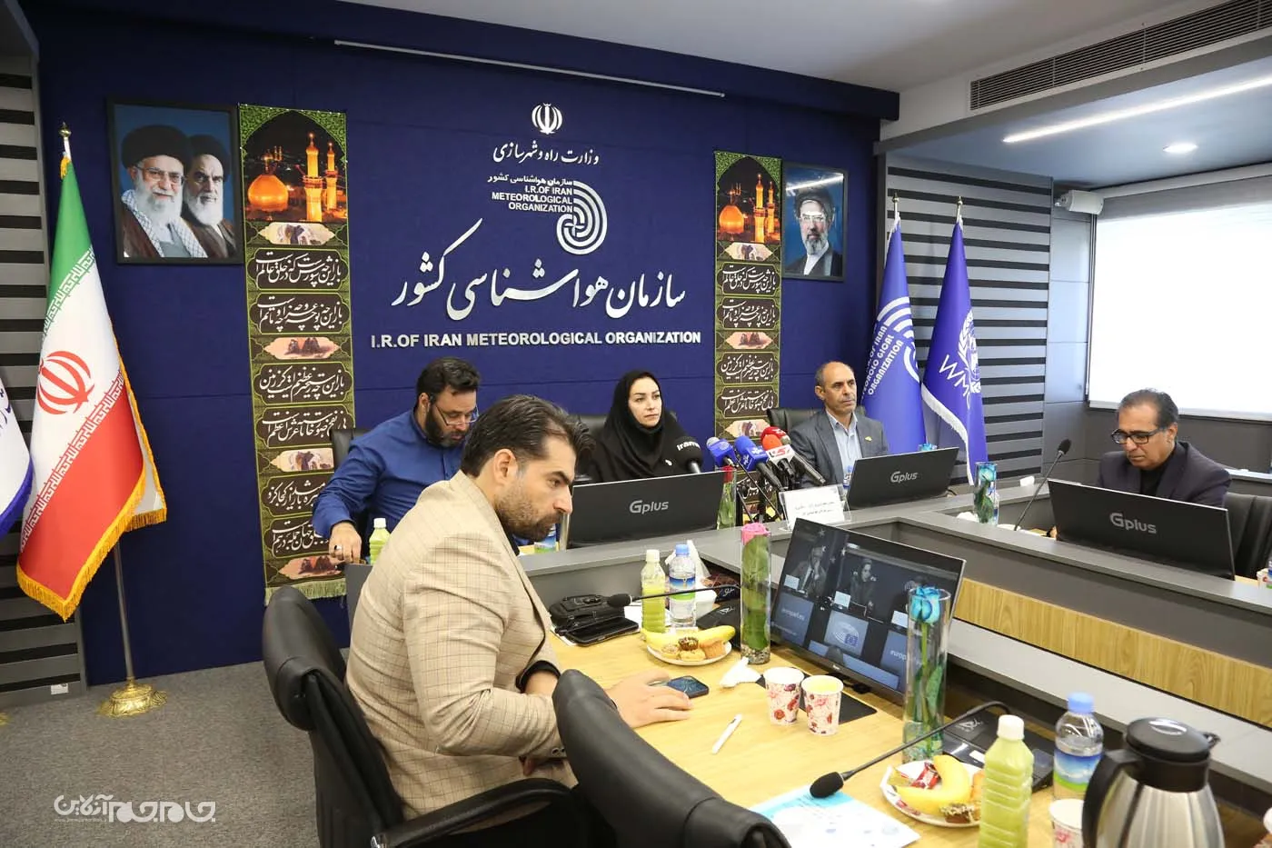 گزارش تصویری | رئیس سازمان هواشناسی کشور