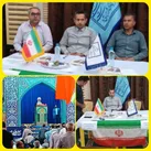 برگزاری میز خدمت در مصلی جمعه