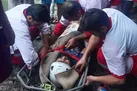 سقوط یک مرد از ارتفاعات آبشار شیرآباد