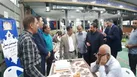 برپایی میز خدمت در مصلی نماز جمعه رهنان