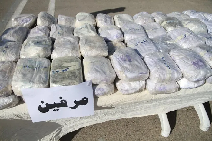 کشف محموله 627 کیلویی مرفین در کرمان 
