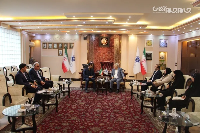 دیدار سرپرست اداره کل استاندارد با رئیس اتاق بازرگانی تبریز
