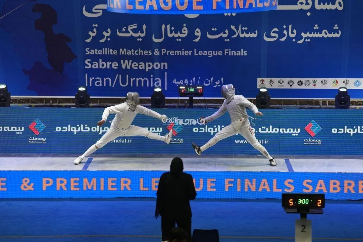 شگفتی شمشیرباز ۱۹ ساله؛ کارگرپور قهرمان مسابقات جهانی ستلایت ارومیه شد