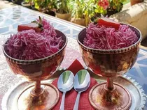 ببینید | پالوده شیرازی تجربه‌ای ماندگار در  تابستان داغ