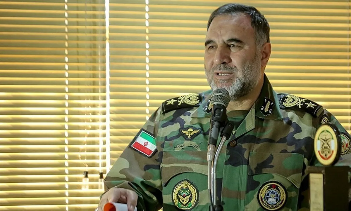 ببینید | امیر حیدری: به آخرین فناوری‌ها در حوزه تسلیحات مجهز هستیم