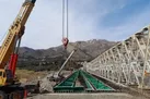 پیشرفت ۸۵ درصدی پل در دست ساخت سفیدرود شهرستان رودبار