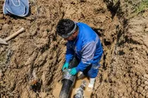 پایداری آبرسانی به ۵ روستای رزن با اصلاح فوری شکستگی خط پمپاژ 