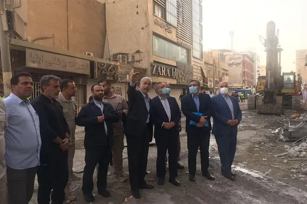 متروپل تخریب می‌شود/ قرارگاه خاتم‌الانبیا پیمانکار 