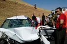 فوت ۸ سرنشین پراید در تصادف با تریلی