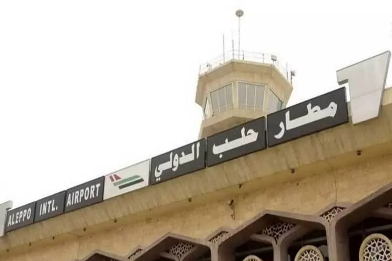 انفجار در نزدیکی فرودگاه حلب سوریه