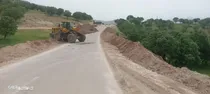 اجرای ۶۰۰ متر عملیات ایجاد گارد خاکی در محور ممسنی–لیرابی