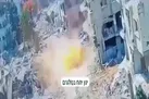 انهدام تانک اسرائیلی توسط مبارز فلسطینی
