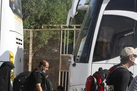 ۲۸۵۰۰ زائر اربعین از مرز مهران وارد کشور شدند