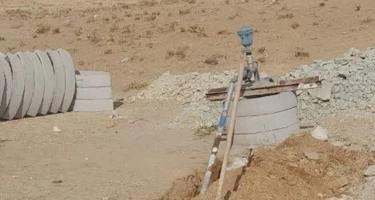 اهالی روستای خنداب طعم گوارای آب پایدار را چشیدند