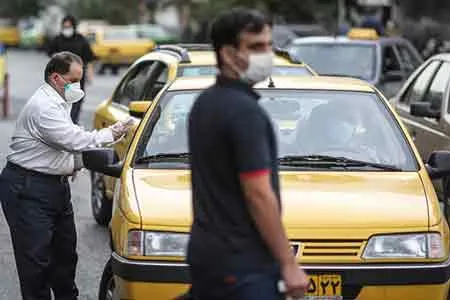 استقرار تاکسی در ۷ محور مراسم راهپیمایی اربعین در تهران