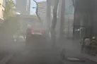 نجات ٨٠ نفر از آتش سوزی یک مجتمع اداری - تجاری
