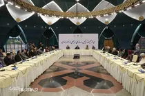 گزارش تصویری | دیدار صمیمانه رئیس رسانه ملی با جمعی از هنرمندان