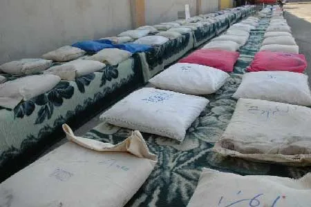 کشف ۴۸۲ تن مواد مخدر در ۸ ماه گذشته