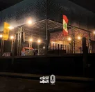 تصویری از مزار مطهر شهید سید حسن نصرالله در روز عید فطر